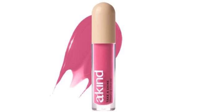 Akind Take A Shine Lip Gloss Oil, Hydrating & Lip Barrier-Friendly