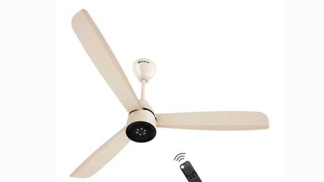 Atomberg Renesa Enzel Seasand Ivory 1200mm BLDC 5 star Rated Ceiling Fan & Remote Control