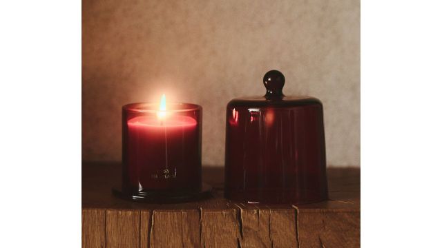 Cloche-Lid Scented Candle