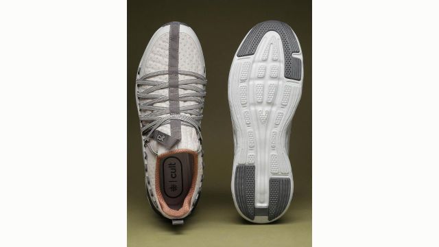 CULT Men Loop Grey & Black Walking Shoes
