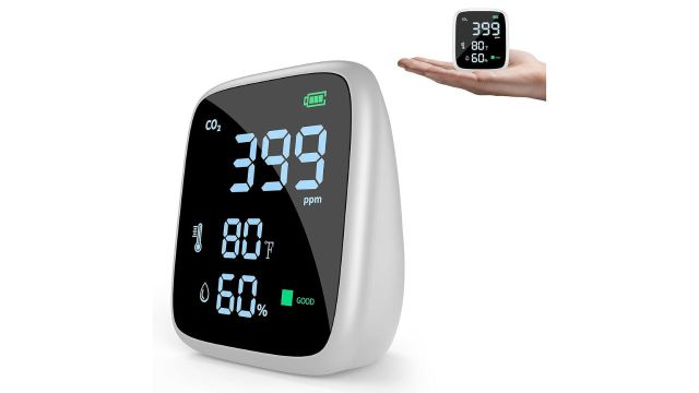Dienmern 5-in-1 CO2 Carbon Dioxide Detector