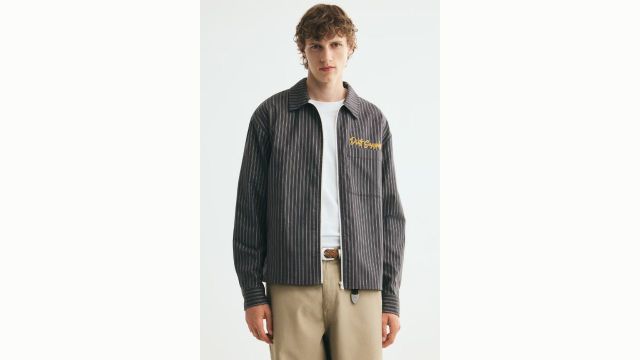 Embroidered Cotton Overshirt