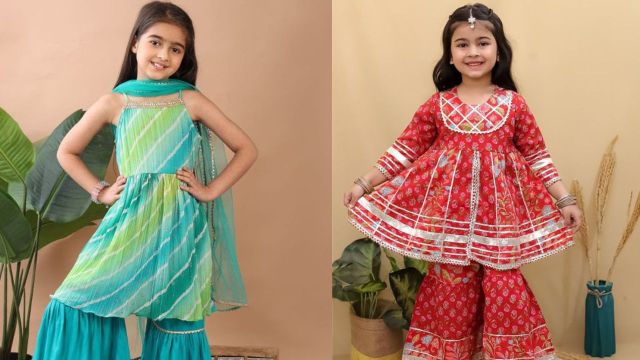 Festive dressing is more fun when the outfit has a little movement