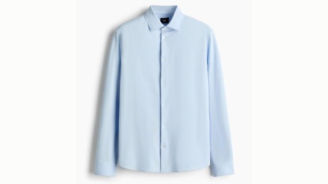 Four-Way Stretch Slim Fit Shirt