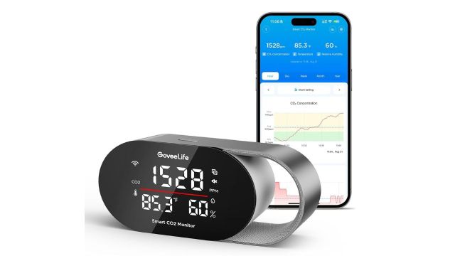 GoveeLife Smart Air Quality Monitor CO2 Detector