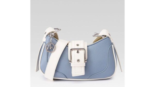 MAEJOY Colourblocked Structured Shoulder Bag