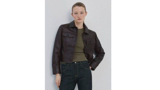MANGO Round Neck Regular Top