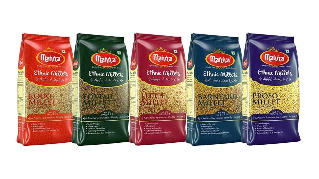 Manna Millets Whole Grains Combo Pack