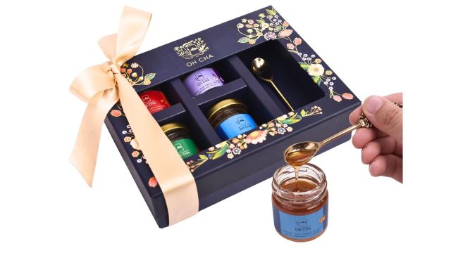 OH CHA Premium Honey Gift Box