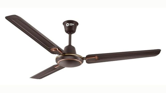 Orient Electric's Smoke Brown 1200 mm Pacific Air Deco Ceiling Fan