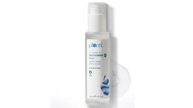 Plum 3% Niacinamide Alcohol-Free Toner With Rice Water