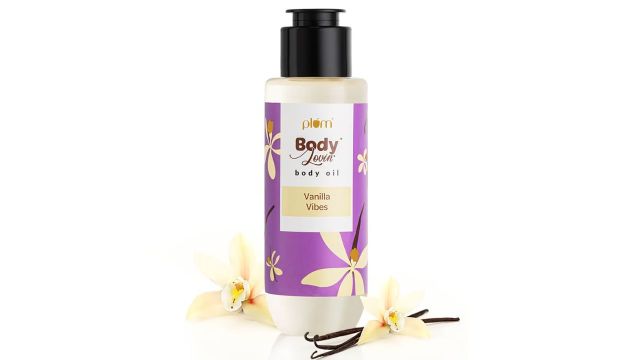 Plum BodyLovin' Vanilla Vibes Body Oil Intense Moisture Instant Glow Non-Greasy