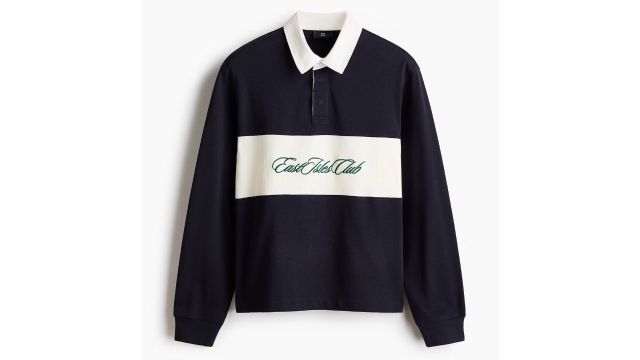 Regular Fit Cotton Rugby Shirt