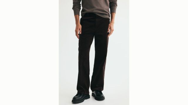 Relaxed Fit Corduroy Trousers