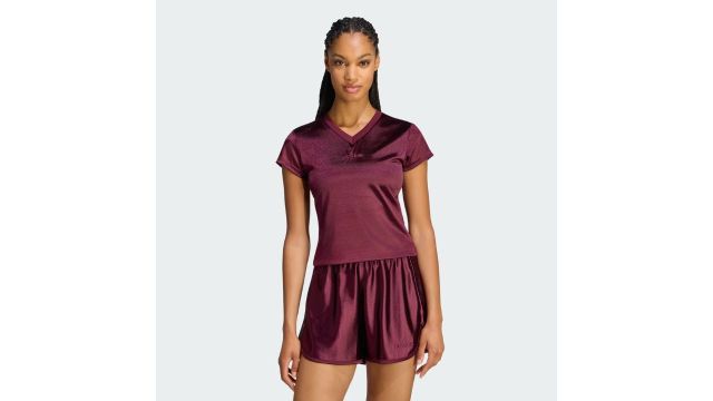 SEASONAL ESSENTIALS SATIN T-SHIRT