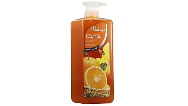 SKIN COTTAGE Orange Peach Body Bath + Scrub