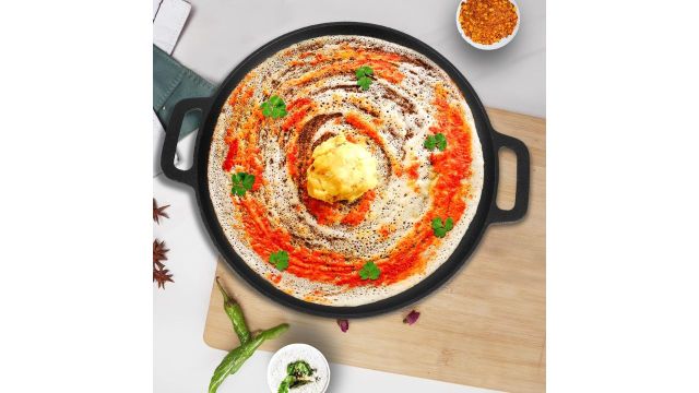 SOLARA Crownstone Cast Iron Tawa