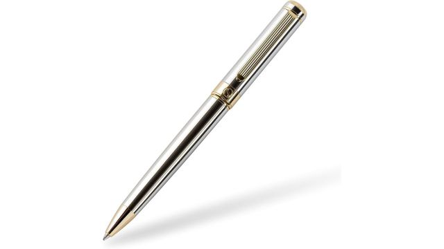 Scriveiner QuickSilver Chrome Ballpoint Pen