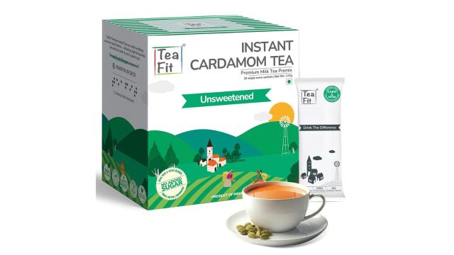 TeaFit No Sugar Instant Cardamom Tea Premix
