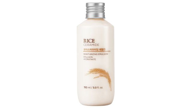 The Face Shop Rice & Ceramide Moisturizing Emulsion Cream - Korean Brightening Moisturizer