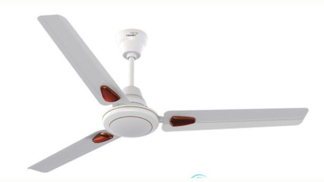 V-Guard White Remote Controlled 3 Blades Ceiling Fan