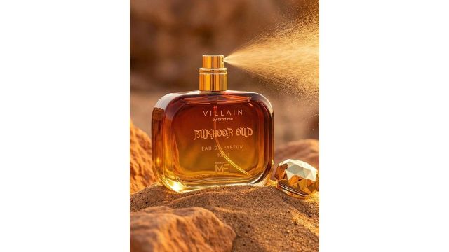 VILLAIN Men Bukhoor Oud Perfume EDP with Rose & Amber for Rich Scent