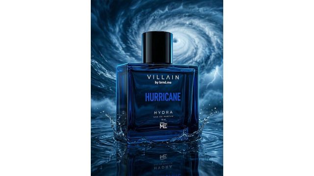 VILLAIN Men Hurricane Hydra Perfume EDP with Aquatic & Citrus for Fresh Feel