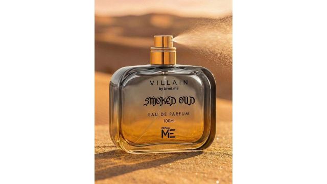 VILLAIN Men Smoked Oud Perfume EDP with Bergamot & Sandalwood for Warm Scent
