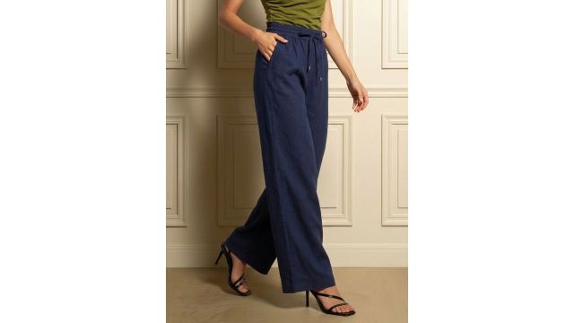 Chemistry Women Relaxed Loose Fit Parallel Trousers