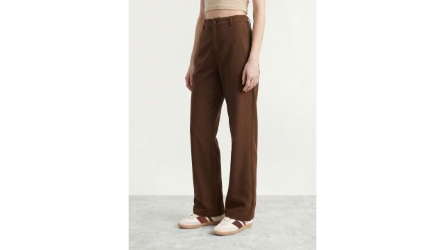 Mast & Harbour Women Straight Fit Parallel Trousers
