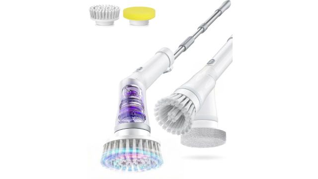 2-in-1 Cordless Electric Spin Scrubber
