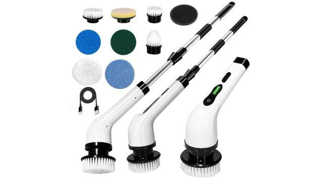 9-in-1 Electric Spin Scrubber