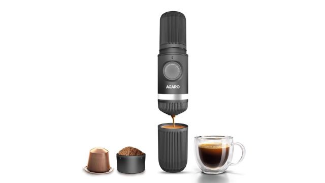 AGARO Elite Hand Press Espresso Maker