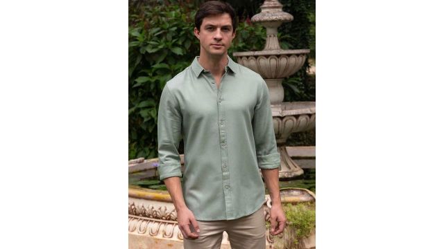 ARISTOBRAT Men Slim Fit Casual Shirt