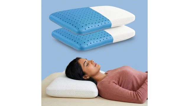 Amazon Basics Cooling Gel Pillow Set of 2