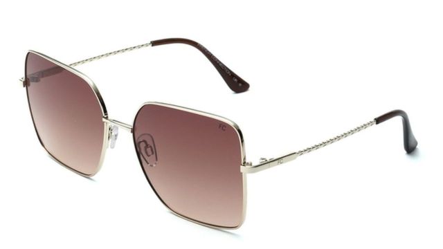 Brown Square Sunglasses