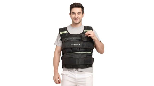 Burnlab Fitness Adjustable Weighted Vest 5 kg