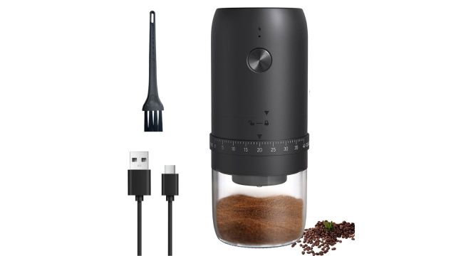 Cordless Electric Coffee Grinder