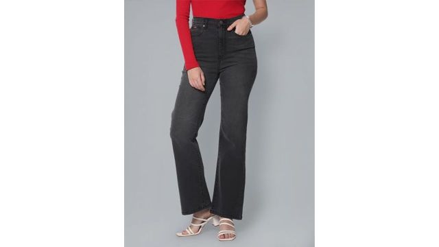 Flying Machine Women's Bootcut Fit Jeans
