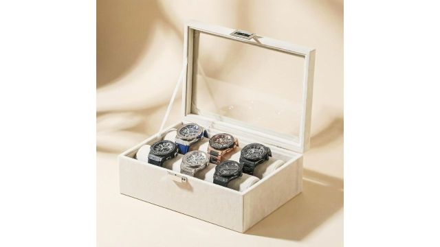 Gghenda Bracelet Display Holder with Clear Lid