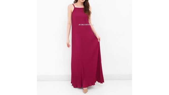 Inner Maxi Dress Plisket Lidi Tali