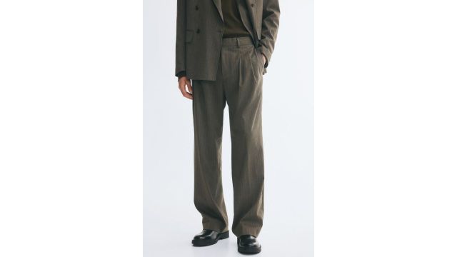 Loose Fit Suit Trousers