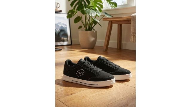Lotto Men Strada Vele Black Sneakers