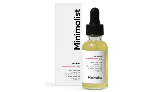 Minimalist AHA BHA 10% Exfoliator with Hyaluronic Acid