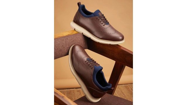 NEEMANS Crossover Brogues For Men