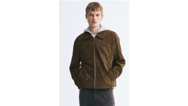 Napped Zip-through Jacket