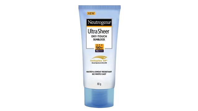 Neutrogena Ultrasheer Sunblock SPF50+ PA+++ Face Sunscreen