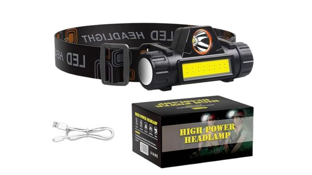 PRETOX Rechargeable LED Headlamp