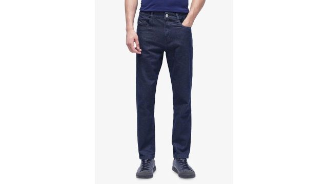 RARE RABBIT Men Blue Boyfriend Fit Stretchable Jeans