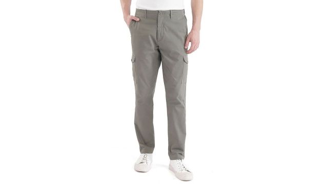 RARE RABBIT Men Olive Regular Fit Plain Trouser
